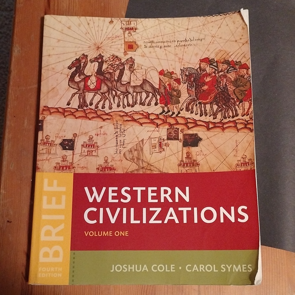 Western civilizations volume one book 📖